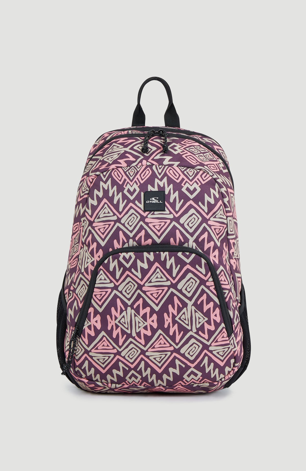 Wedge Backpack | Purple Retro Ikat