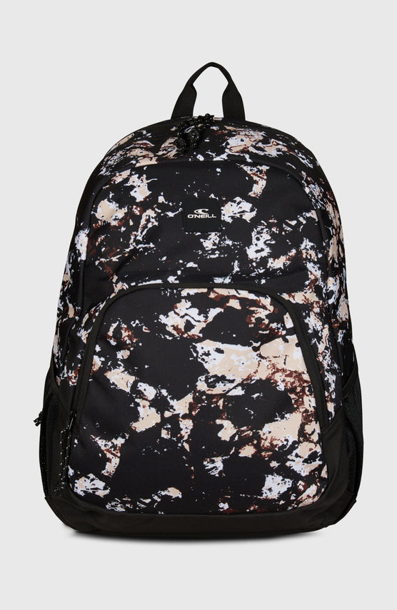 Wedge Backpack | Black/Beige Quarry