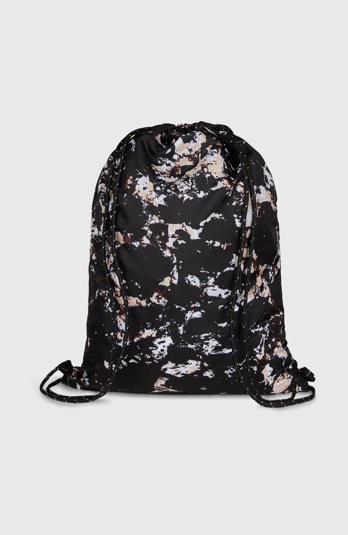 Gym Sack | Black/Beige Quarry