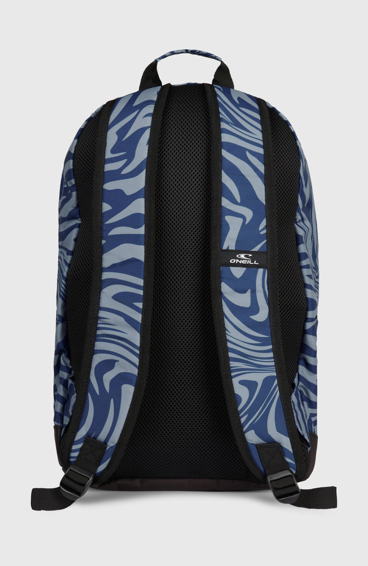 O'Neill Santa Cruz Backpack | Blue Swirl Zebra