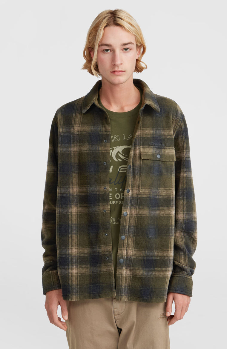 Superfleece Shirt | Green Check Small Superfleece Shirt | Green Check Small