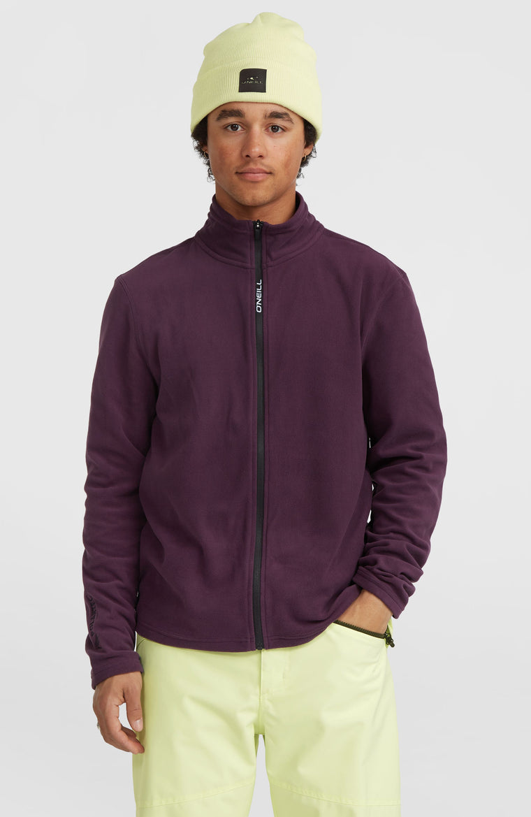 Jack's Polartec® 100 Full-Zip Fleece | Aubergine Jack's Polartec® 100 Full-Zip Fleece | Aubergine