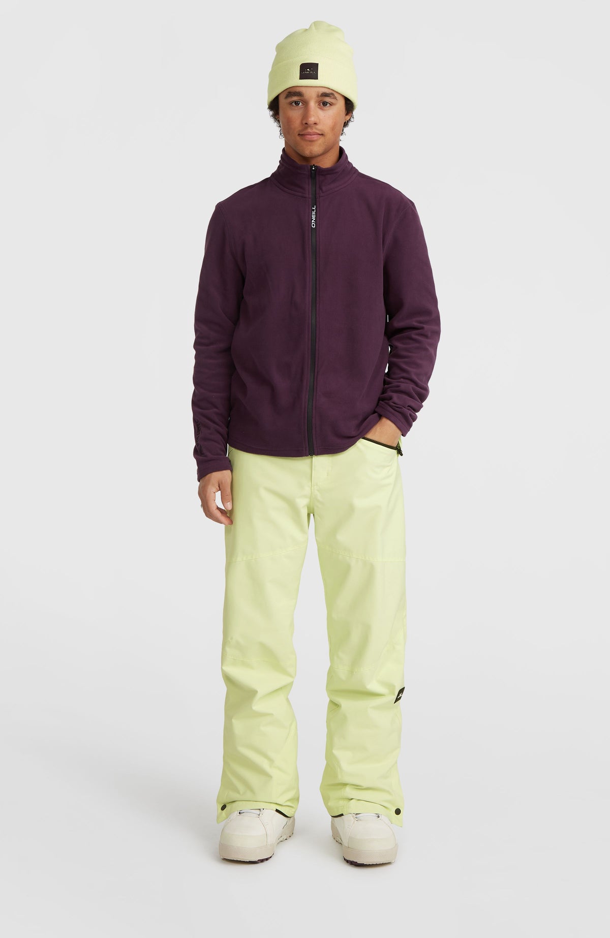 Jack's Polartec® 100 Full-Zip Fleece | Aubergine
