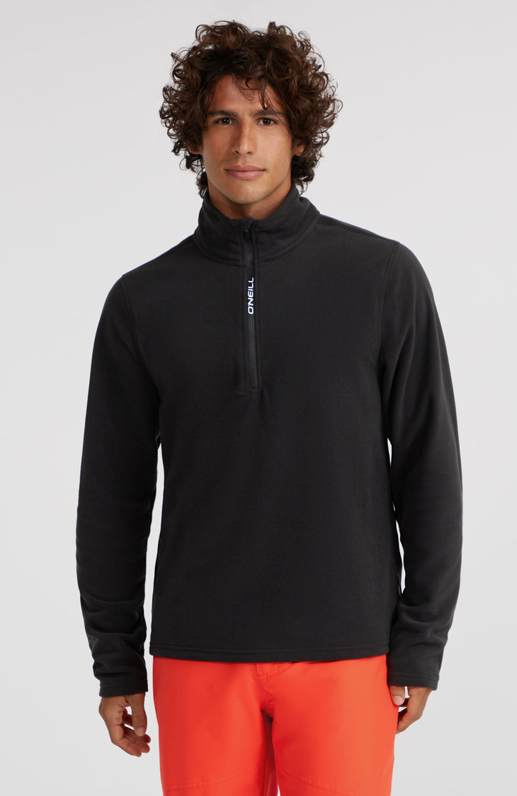 Jack's Polartec® 100 Half-Zip Fleece | Black Out