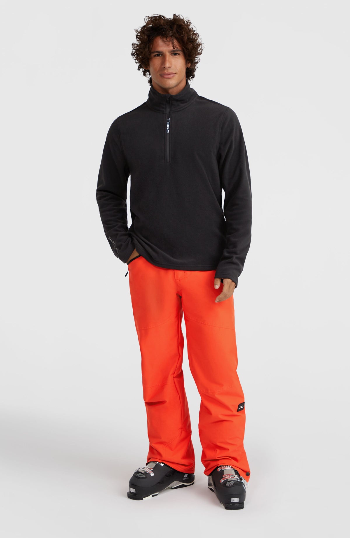 Jack's Polartec® 100 Half-Zip Fleece | Black Out