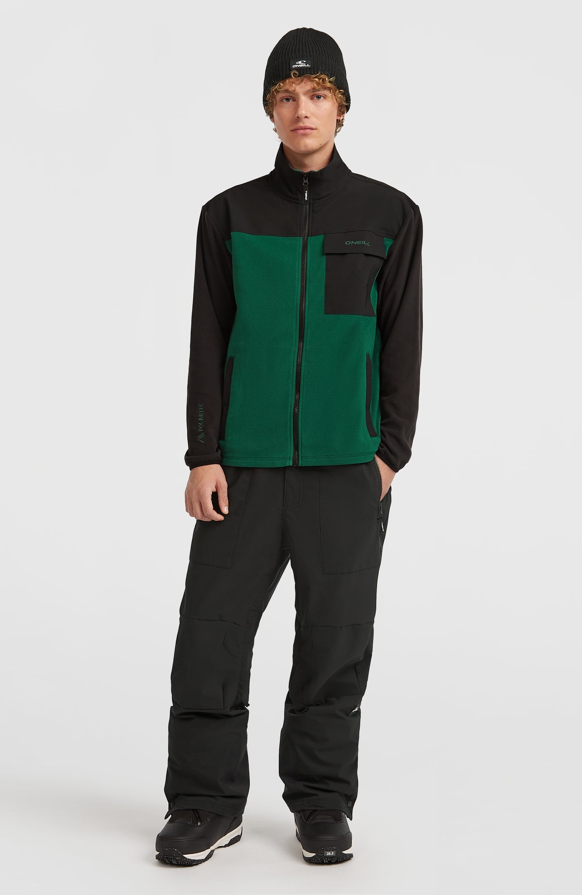 FWC'Peak Polartec® Fleece | Emerald Envy Colour Block