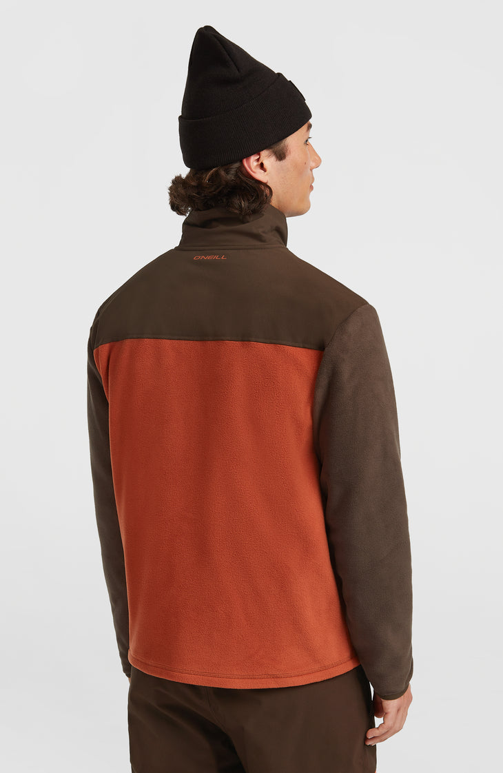 FWC'Peak Polartec® Fleece | Coffee Bean Colour Block