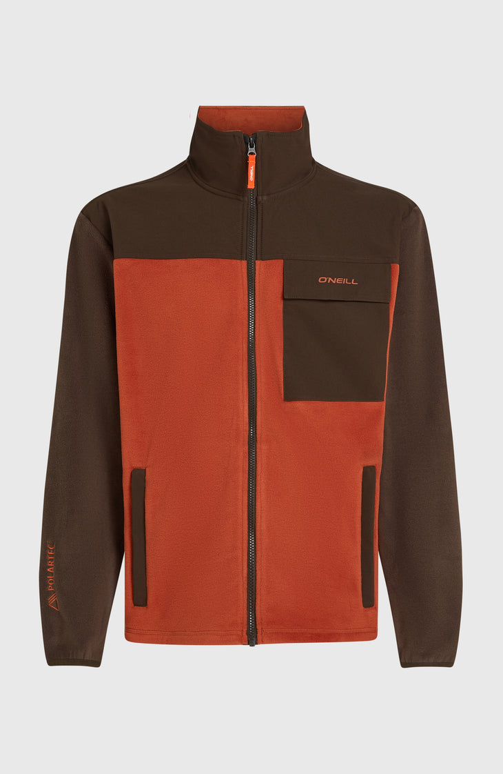 FWC'Peak Polartec® Fleece | Coffee Bean Colour Block