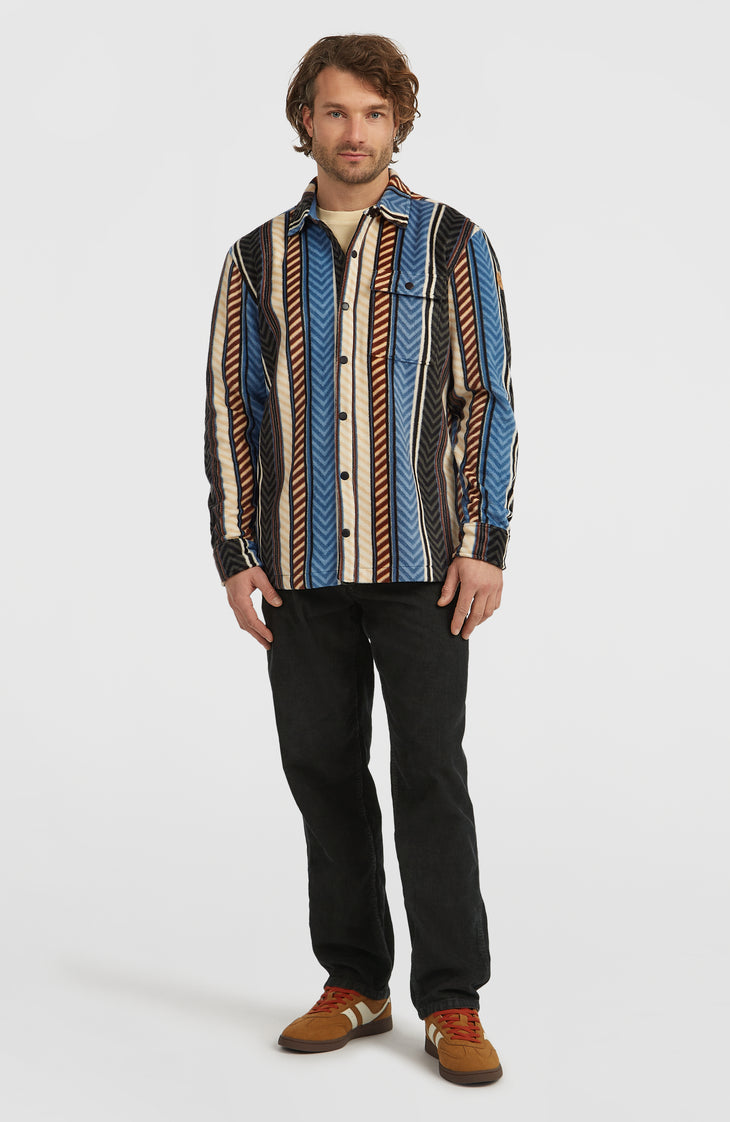 O'Riginals Superfleece Shirt | Blue Vintage O'Neill Stripe