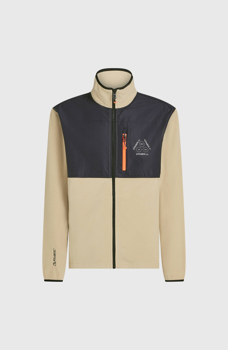 FWC'Peak Polartec® Full-Zip Hyperfleece | Olive Blush Colour Block