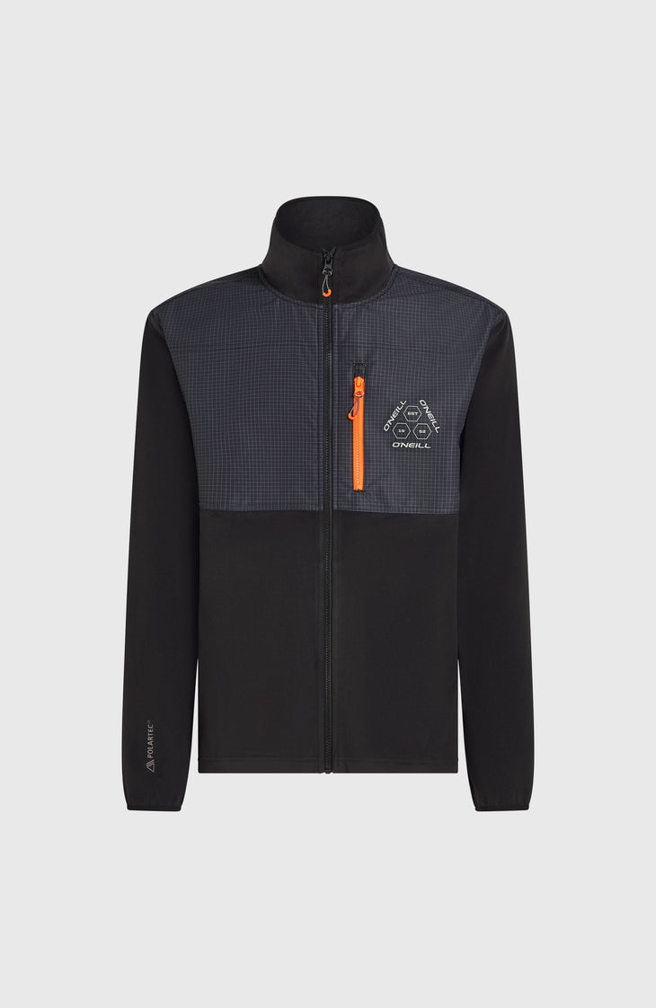 FWC'Peak Polartec® Full-Zip Hyperfleece | Black Out Colour Block