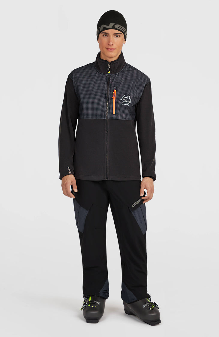 FWC'Peak Polartec® Full-Zip Hyperfleece | Black Out Colour Block