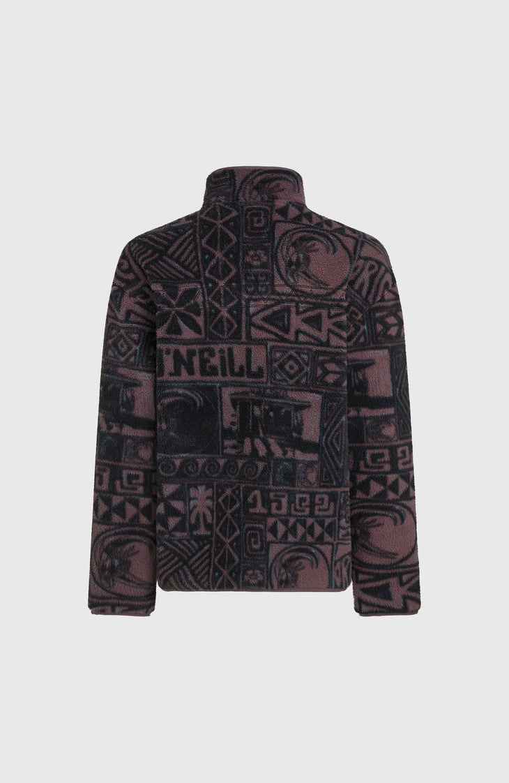 O'Riginals Half-Zip Fleece | Purple Stamps