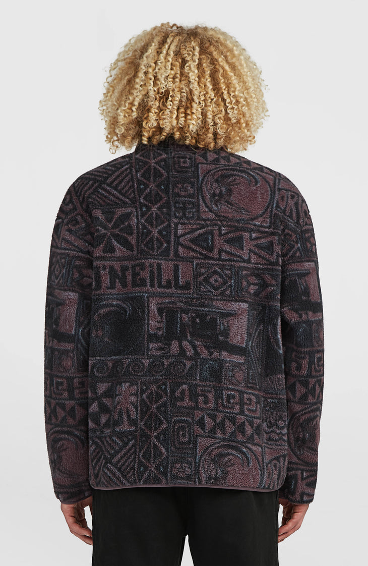 O'Riginals Half-Zip Fleece | Purple Stamps