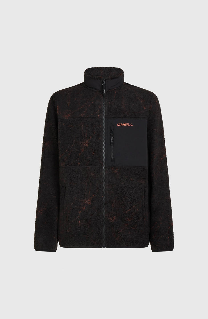 Must-Have High-Pile Full-Zip Fleece | Black Basalt
