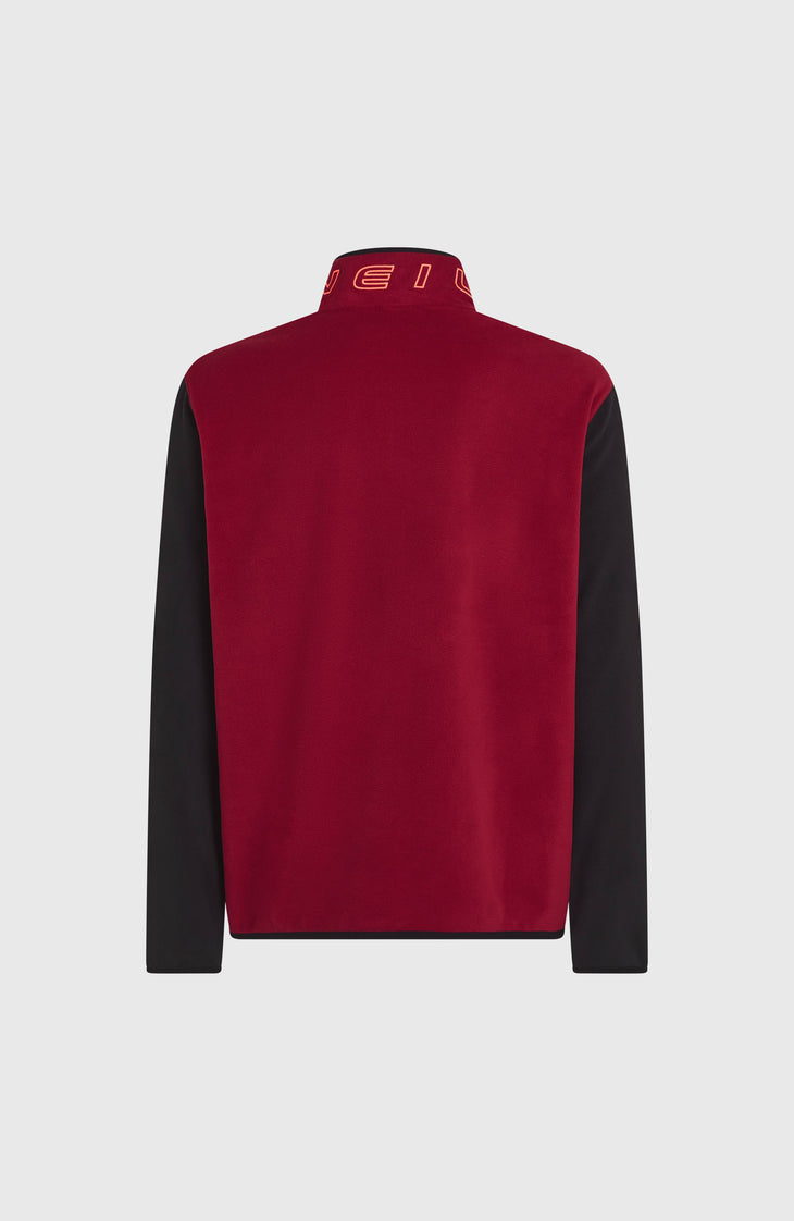 FWC'Cruz Triple Polartec® Half-Zip Fleece | Tamarillo Colour Block