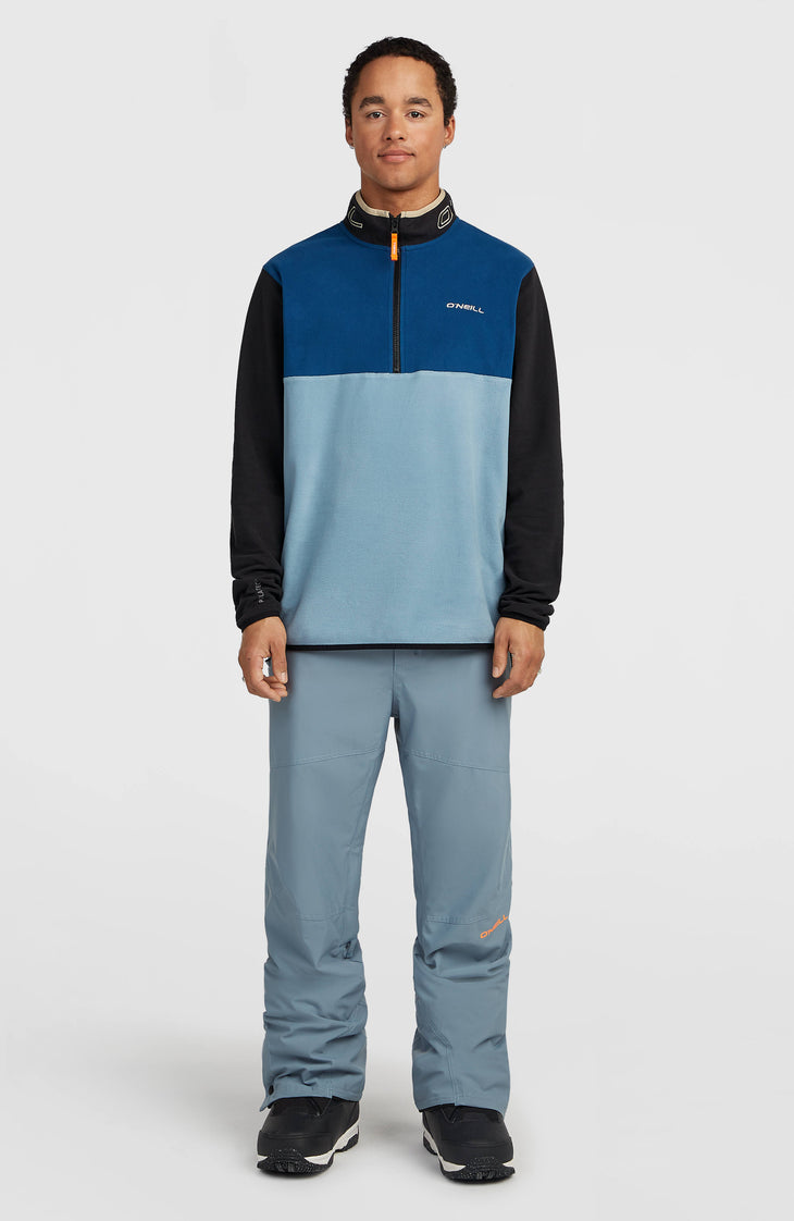 FWC'Cruz Triple Polartec® Half-Zip Fleece | Regal Blue Colour Block