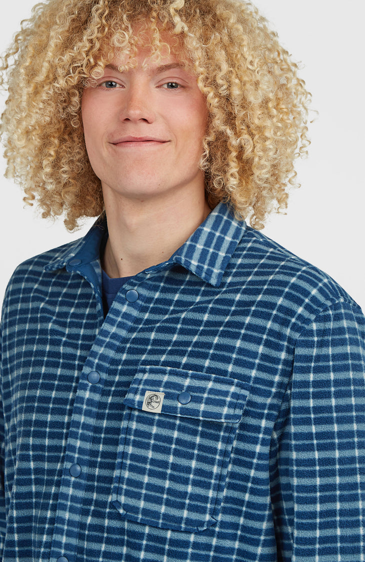 O'Riginals Superfleece Shirt | Blue Heritage Checks