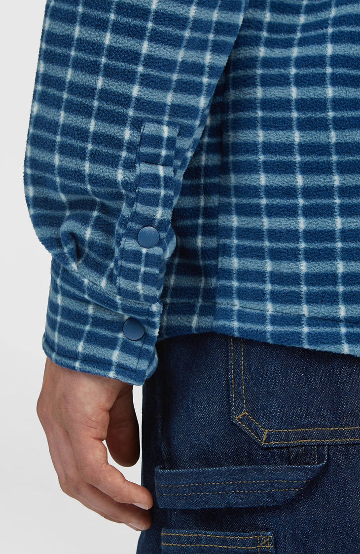 O'Riginals Superfleece Shirt | Blue Heritage Checks