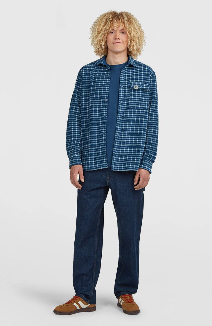 O'Riginals Superfleece Shirt | Blue Heritage Checks