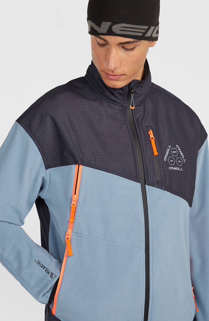 FWC'Peak Polartec® Fire Full-Zip Hyperfleece | Murky Water Colour Block