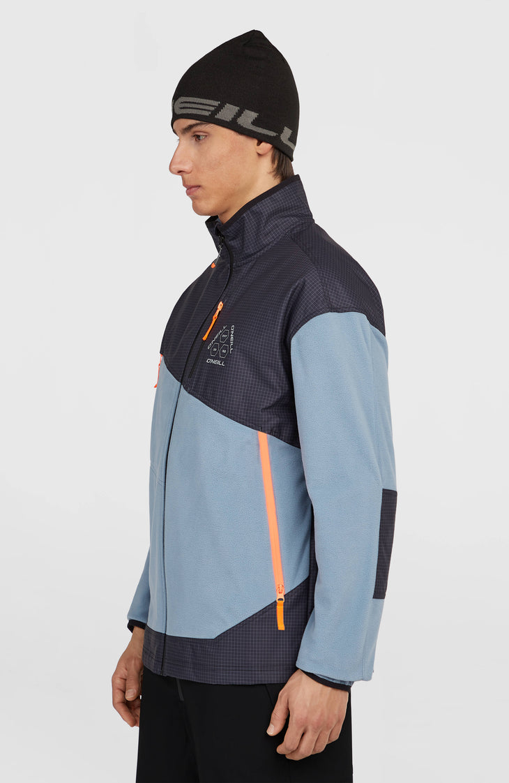 FWC'Peak Polartec® Fire Full-Zip Hyperfleece | Murky Water Colour Block