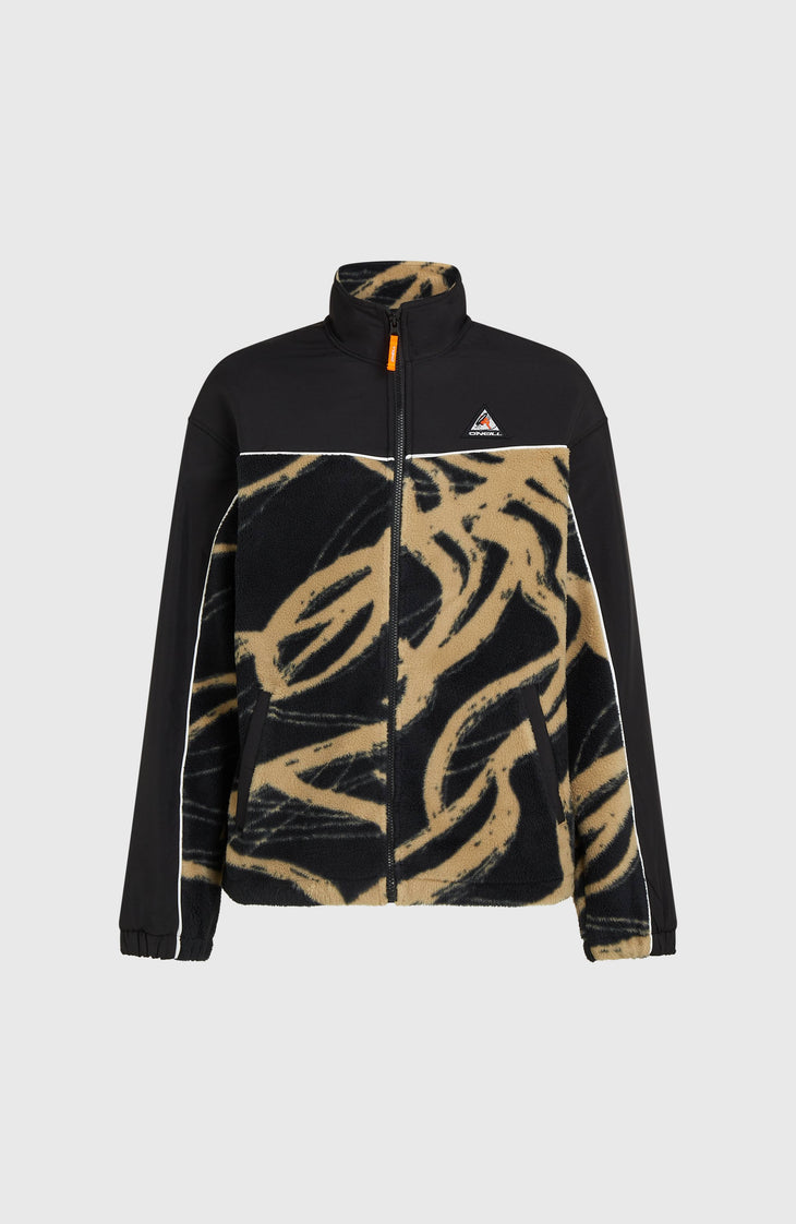 FWC'Play Full-Zip Hyperfleece | Beige Snowtracks