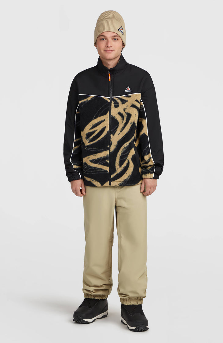 FWC'Play Full-Zip Hyperfleece | Beige Snowtracks