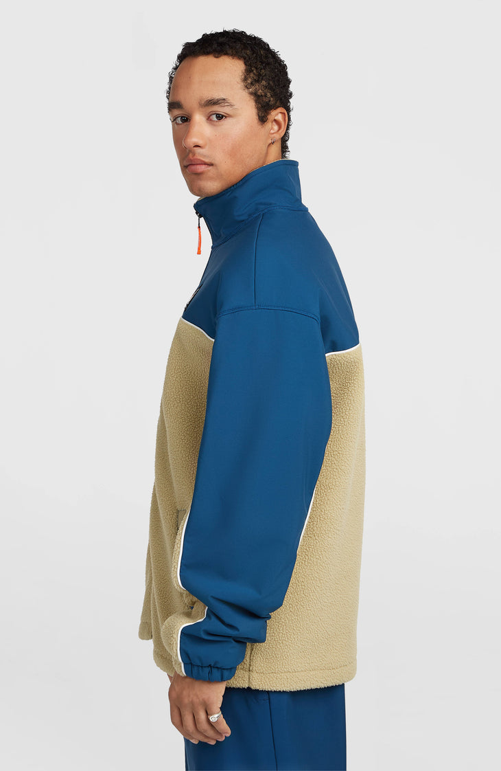 FWC'Play Full-Zip Hyperfleece | Regal Blue Colour Block