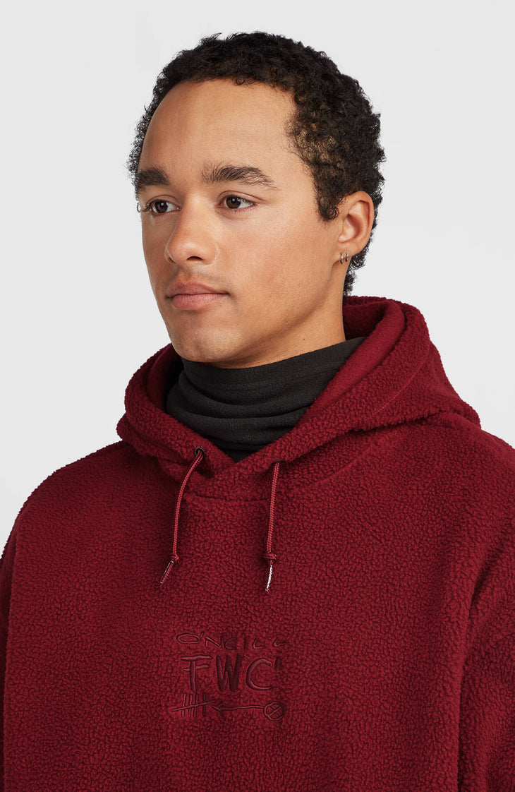 FWC'Play High-Pile Fleece Hoodie | Tamarillo