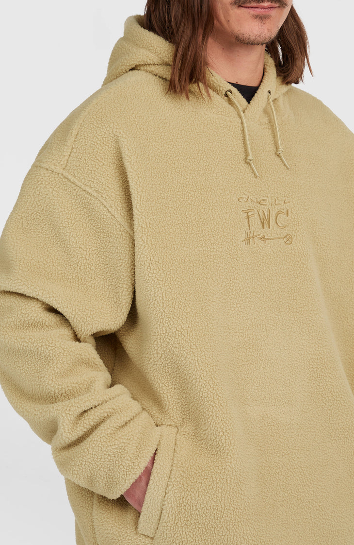 FWC'Play High-Pile Fleece Hoodie | Olive Blush