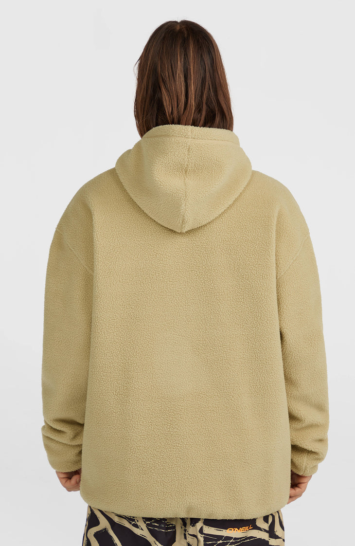 FWC'Play High-Pile Fleece Hoodie | Olive Blush