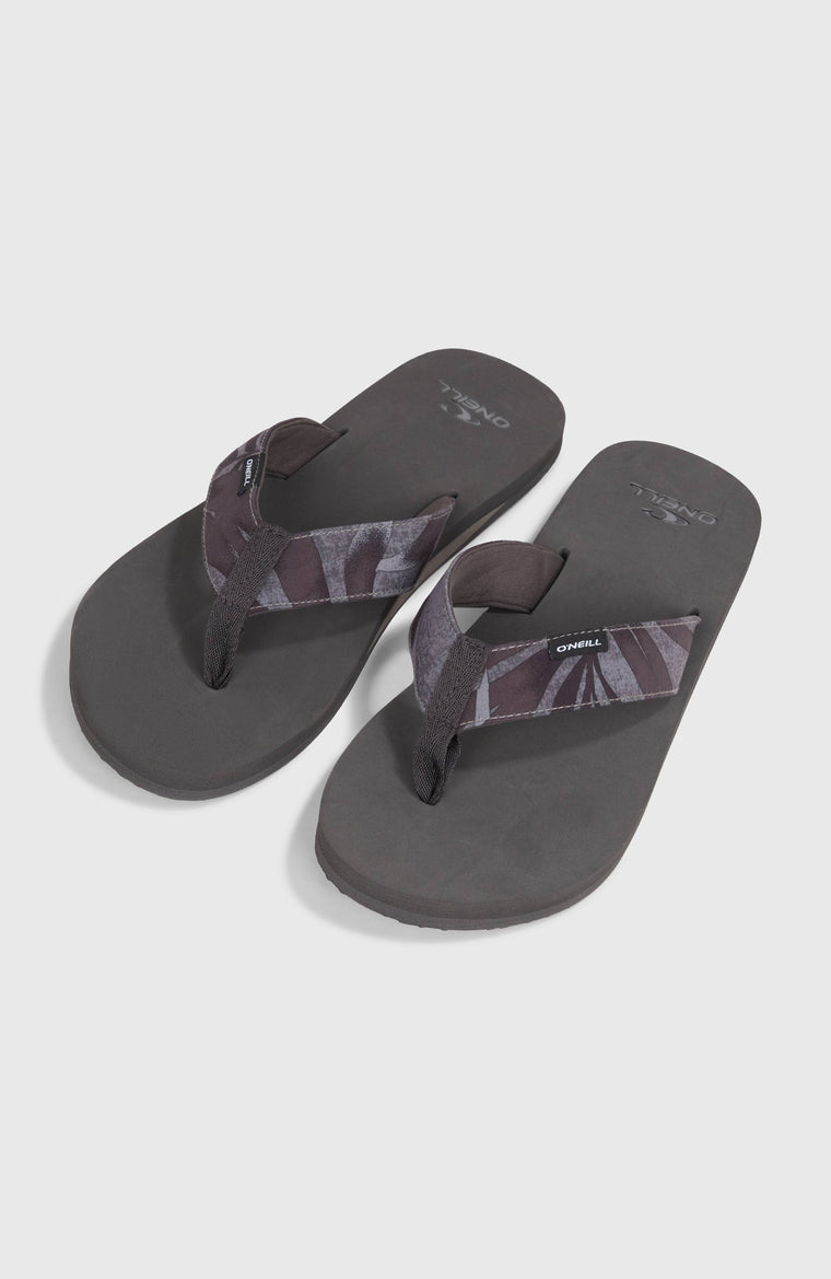 O’Neill Fabric Sandals | Black Dipped Leaves O’Neill Fabric Sandals | Black Dipped Leaves