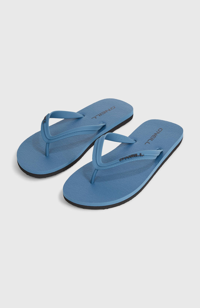 Profile Small Logo Sandals | Copen Blue Profile Small Logo Sandals | Copen Blue