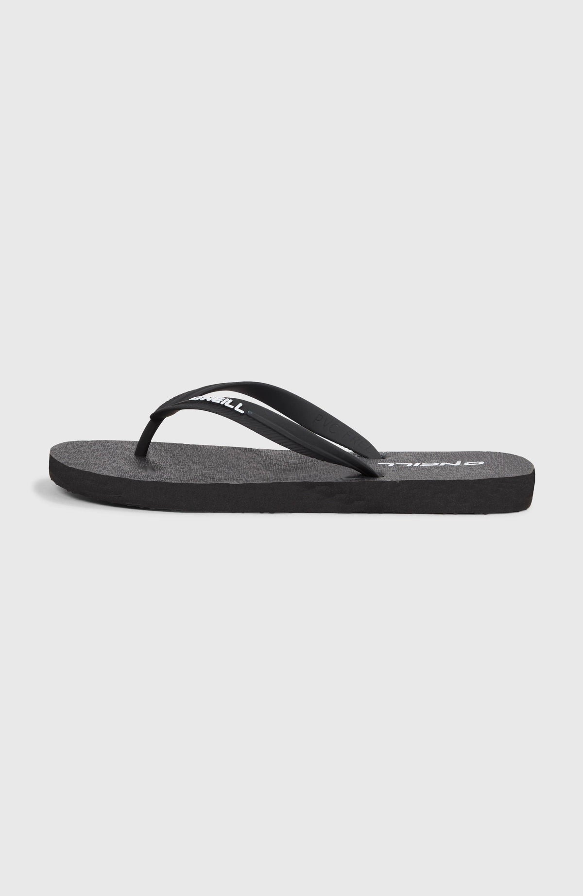 Profile Small Logo Sandals | Black Out