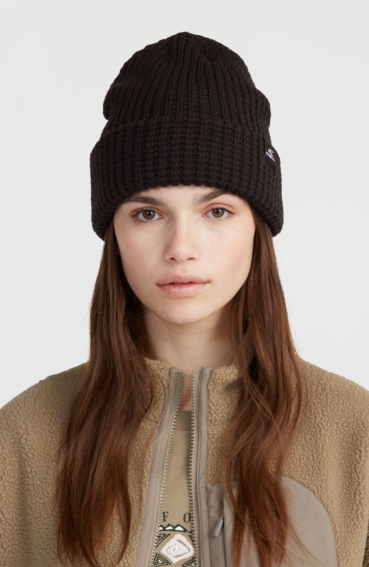 Waffle Beanie | Black Out