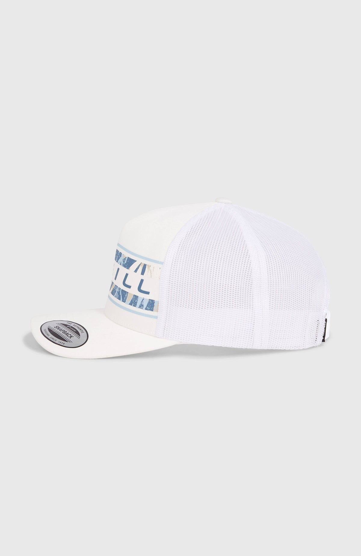 Flower Trucker Cap | Snow White