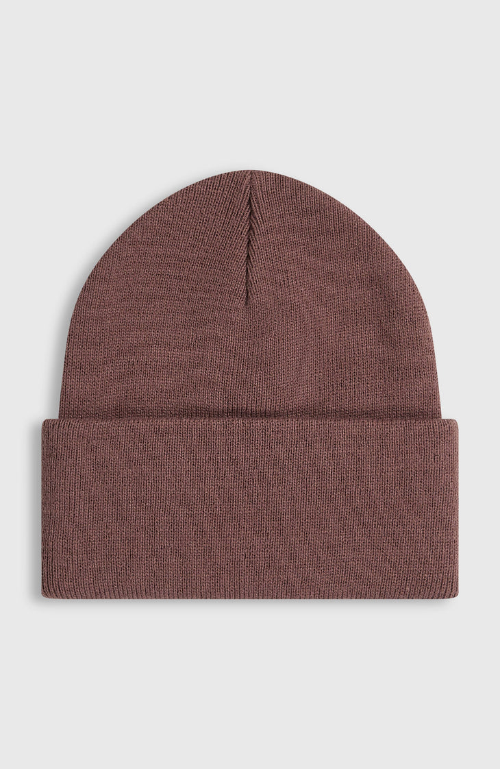 Logo Beanie | Purple Gray