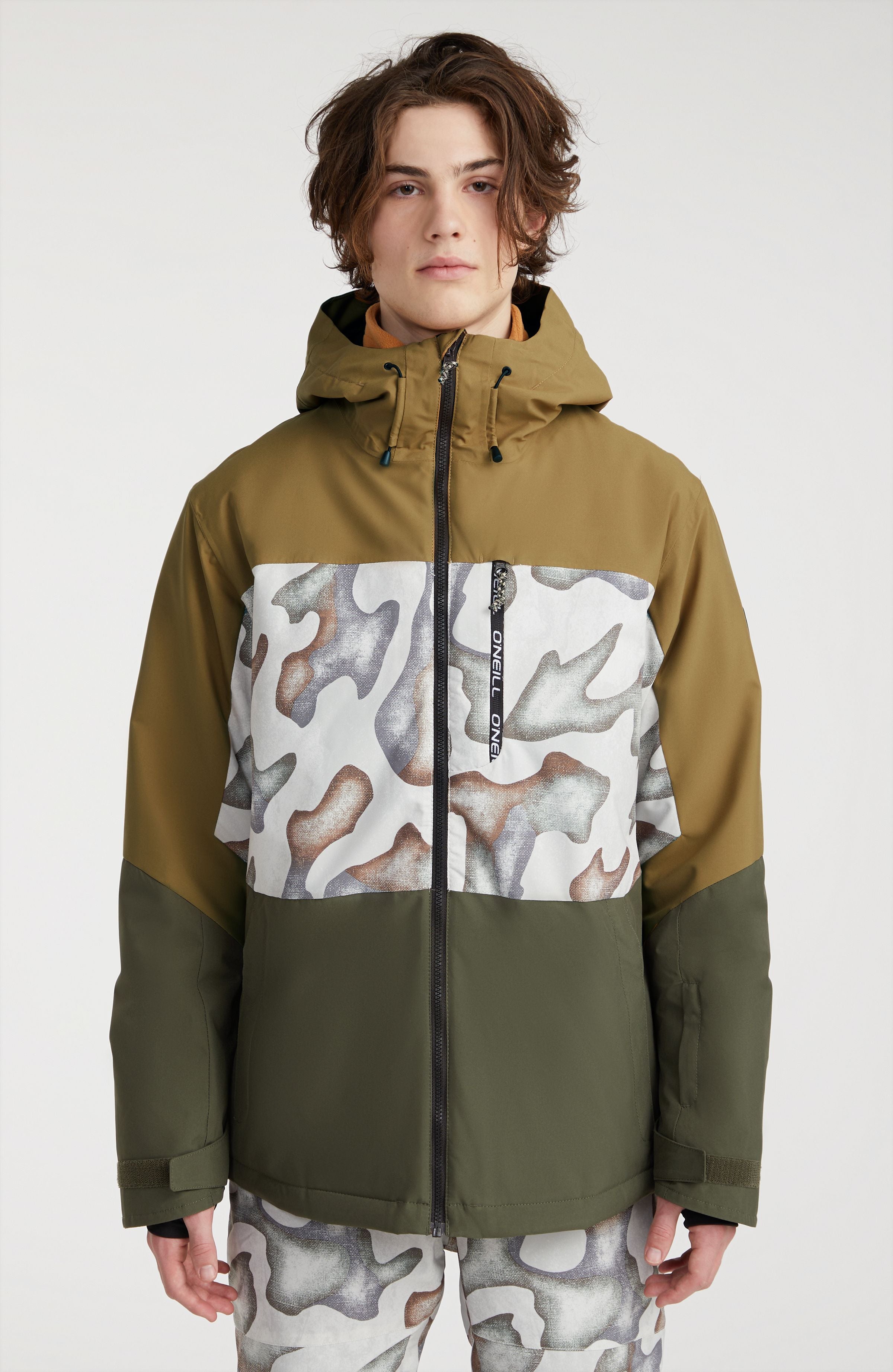 Ski hot sale jacket camo