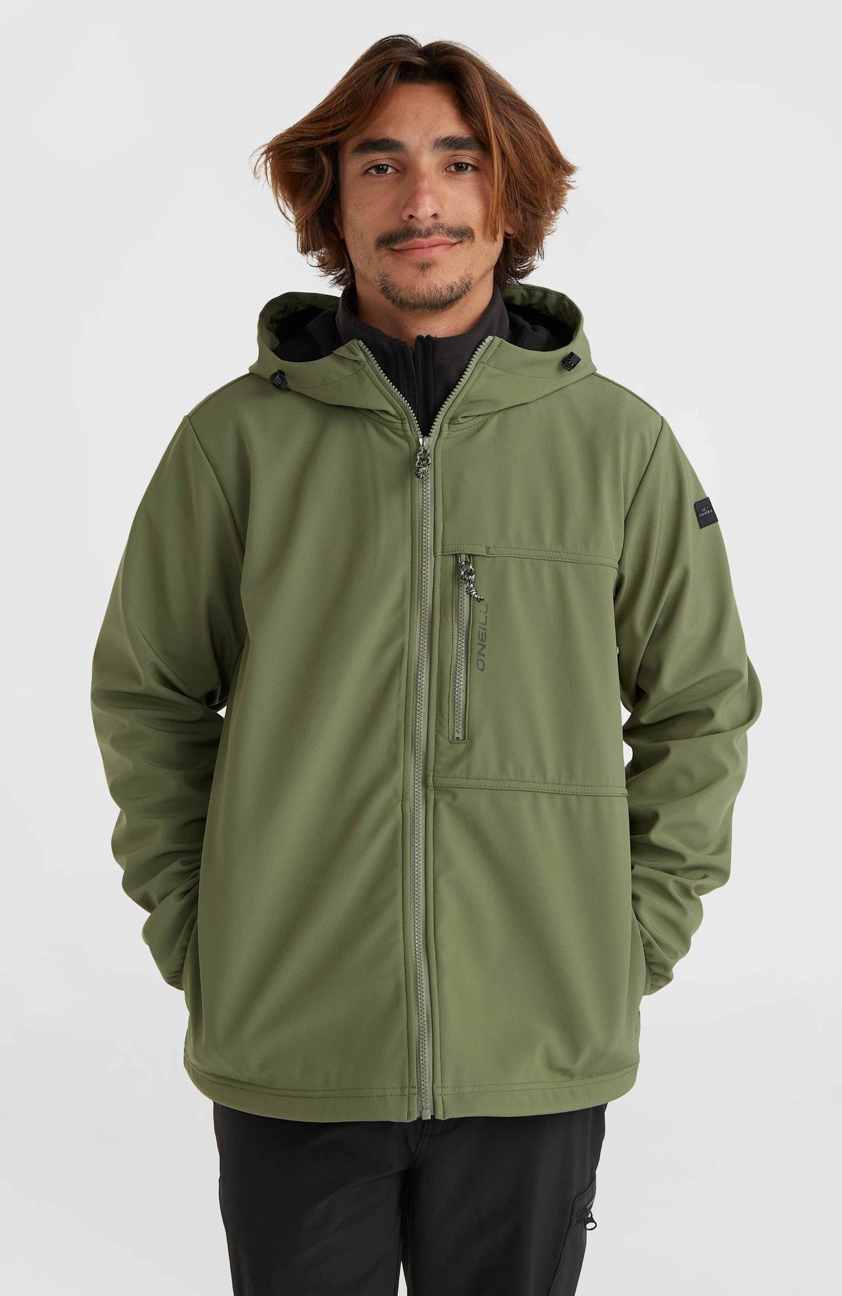 O'Neill TRVLR Series Softshell Jacket | Deep Lichen Green