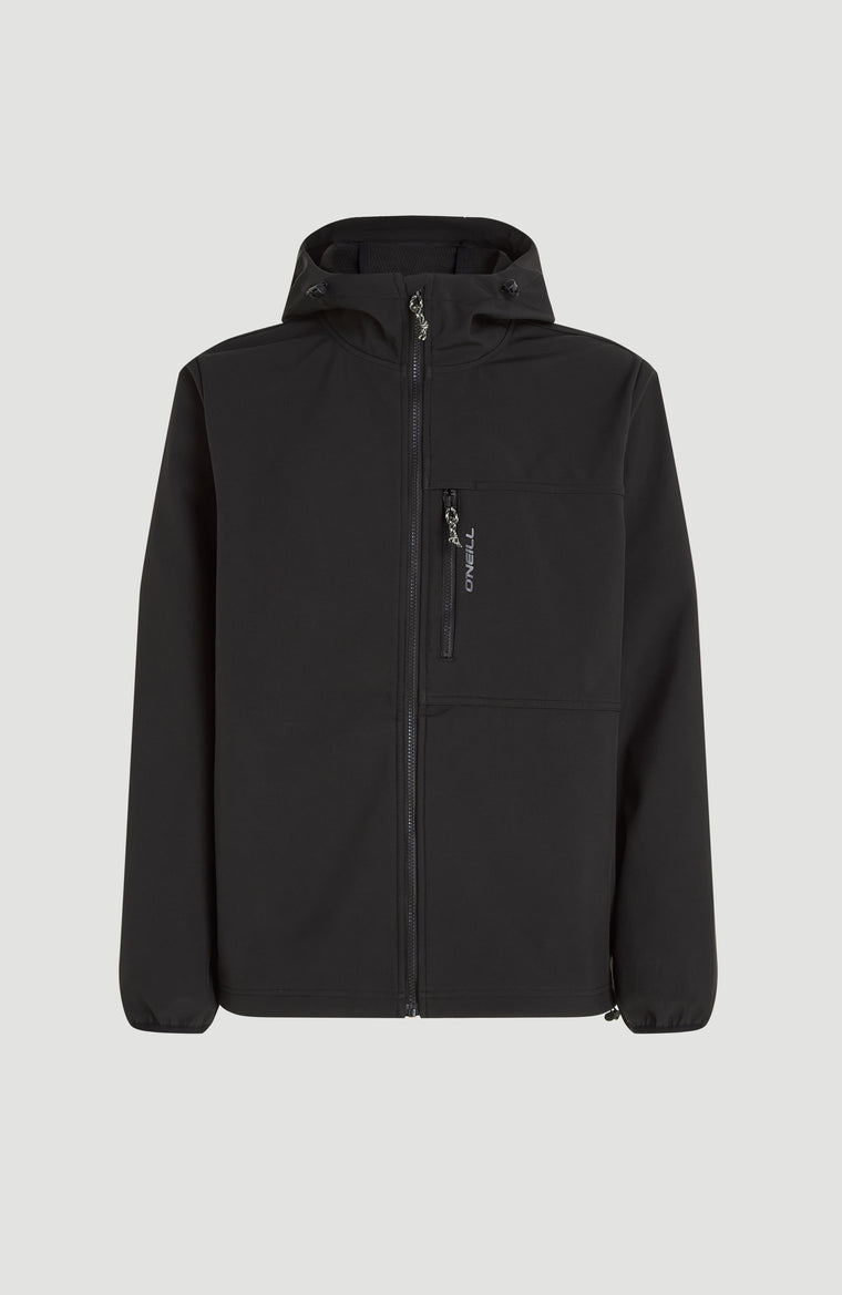 O'Neill TRVLR Series Softshell Jacket | Black Out O'Neill TRVLR Series Softshell Jacket | Black Out