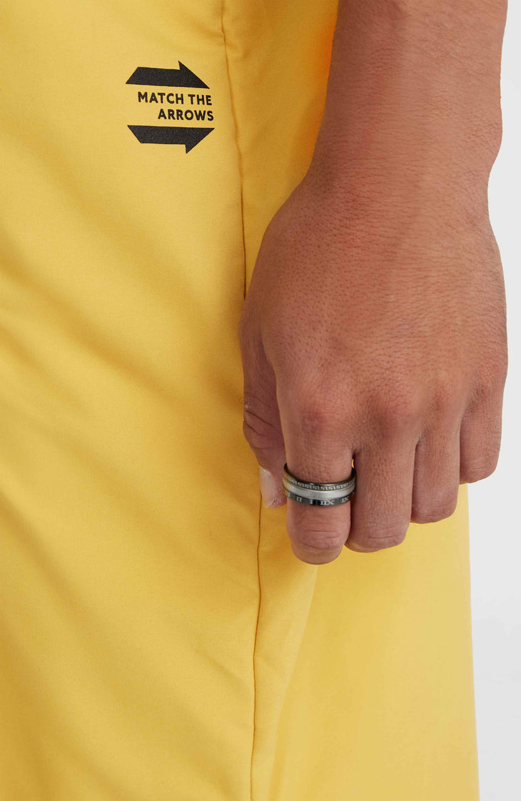 O'Neill TRVLR Series Water-Repellent Poncho | Golden Haze