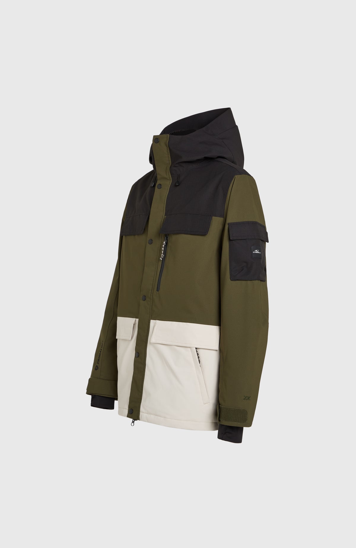 Utility Pro Hybrid Snow Jacket | Forest Night Colour Block