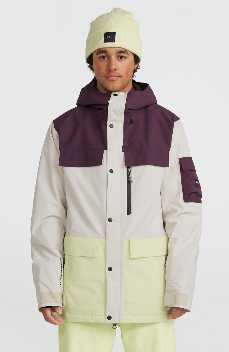 Utility Pro Hybrid Snow Jacket | Atmosphere Colour Block Utility Pro Hybrid Snow Jacket | Atmosphere Colour Block