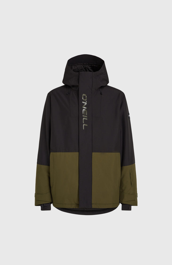 O'Riginals Hybrid Snow Jacket | Black Out Colour Block
