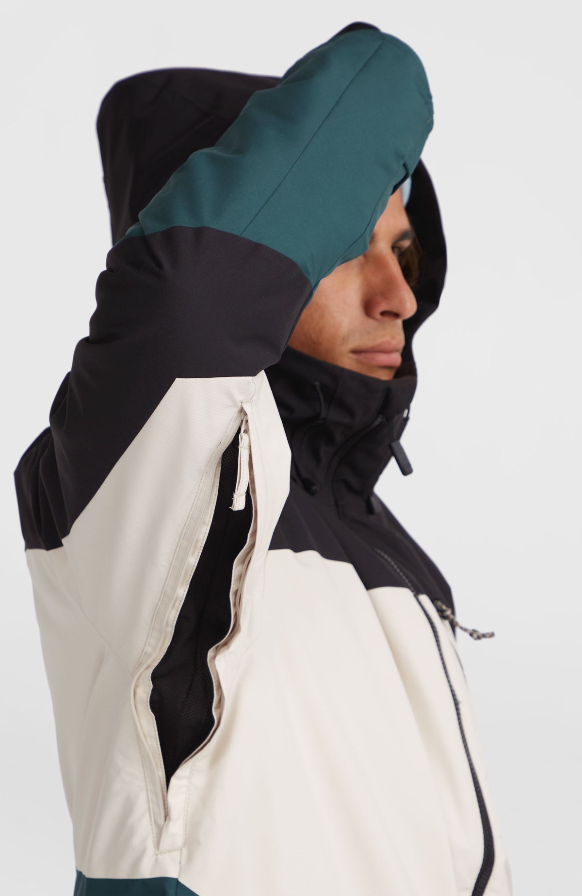 Carbonite Snow Jacket | Alma Steel Colour Block