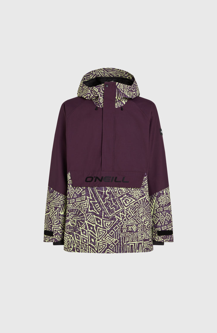 O'Riginals Anorak Snow Jacket | Dark Purple Sketcheritage