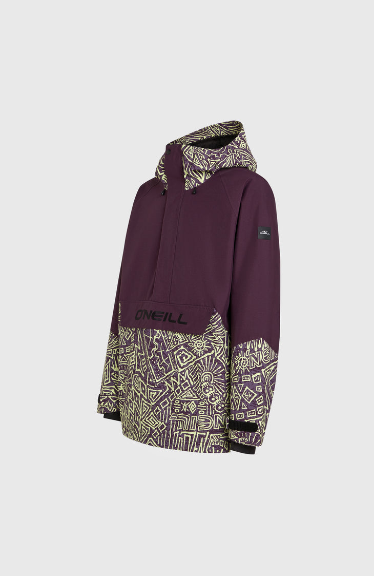 O'Riginals Anorak Snow Jacket | Dark Purple Sketcheritage