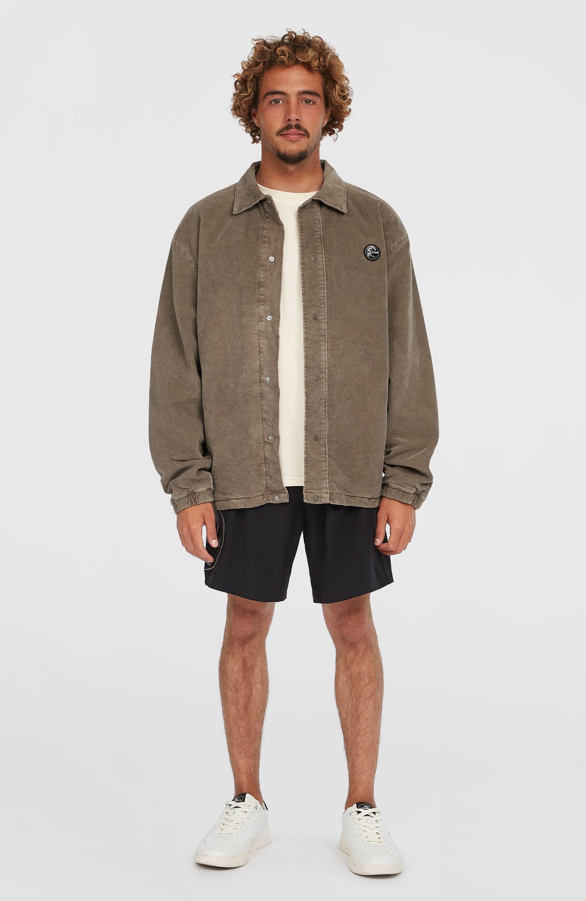 Cord Coach Jacket | Pure Cashmere