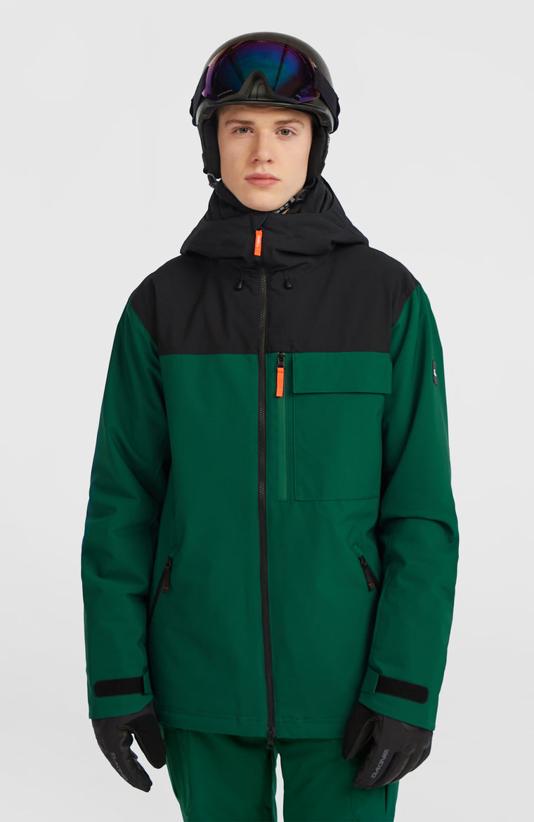 FWC'Peak Snow Jacket | Emerald Envy Colour Block FWC'Peak Snow Jacket | Emerald Envy Colour Block
